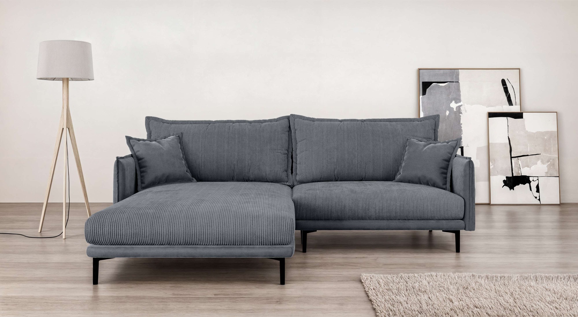 INOSIGN Ecksofa "ALEXANDRIA mit Recamiere rechts oder links bestellbar, mod günstig online kaufen