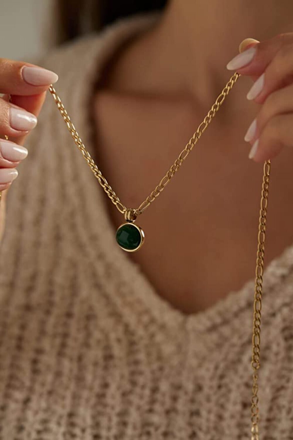 Einzelstück Kette mit Anhänger Halskette Damen günstig online kaufen
