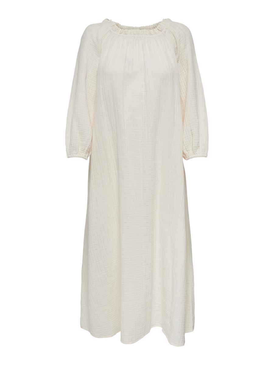 ONLY Knöchellanges Schulterfreies Kleid Damen White günstig online kaufen