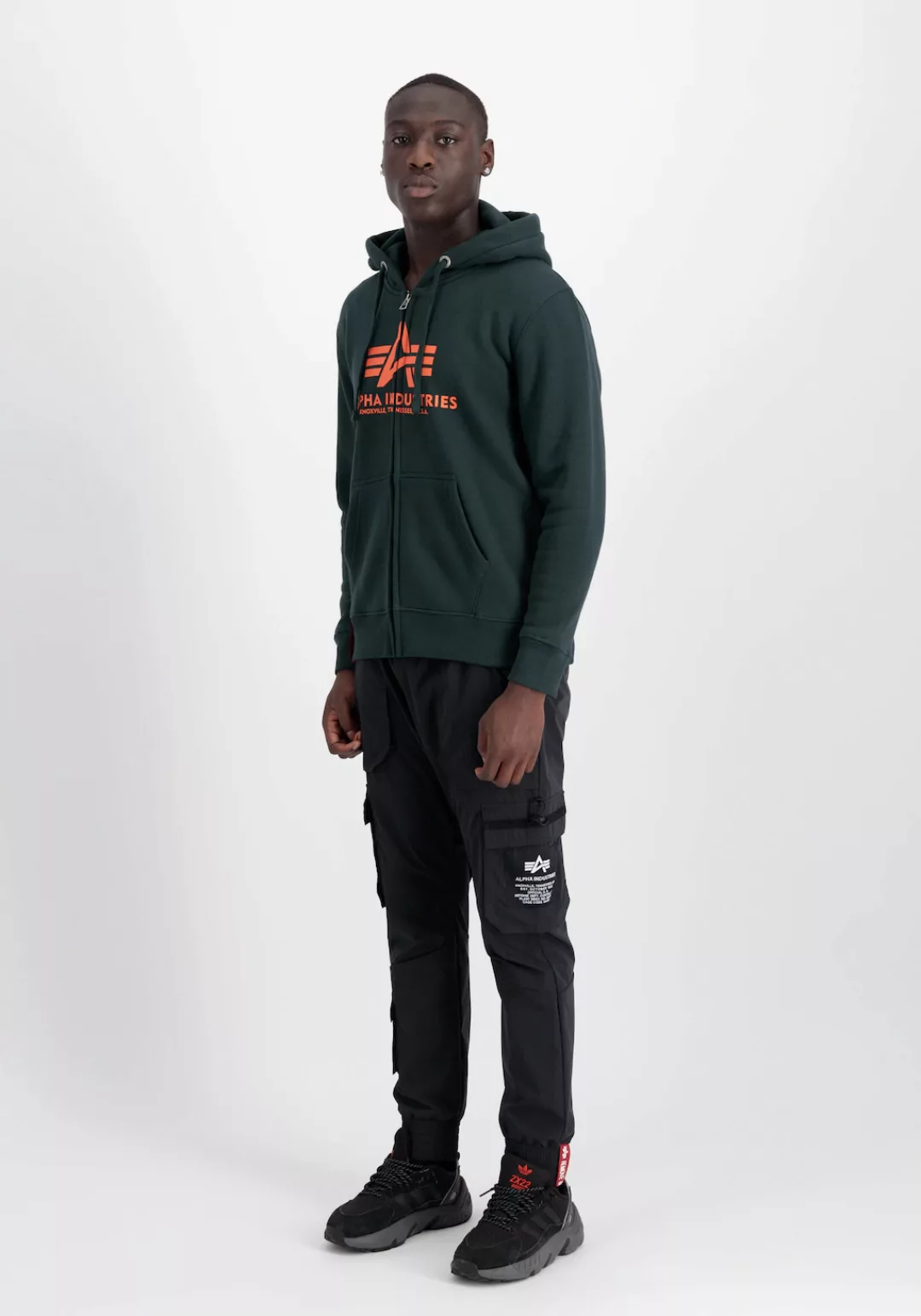 Alpha Industries Hoodie "Alpha Industries Men - Hoodies Basic Zip Hoodie" günstig online kaufen