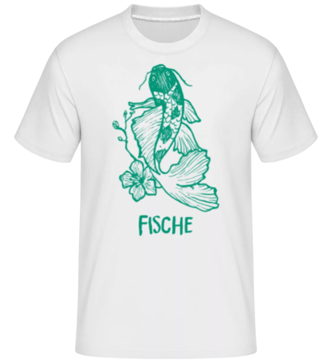 Kritzel Stil Sternzeichen Fische · Shirtinator Männer T-Shirt günstig online kaufen