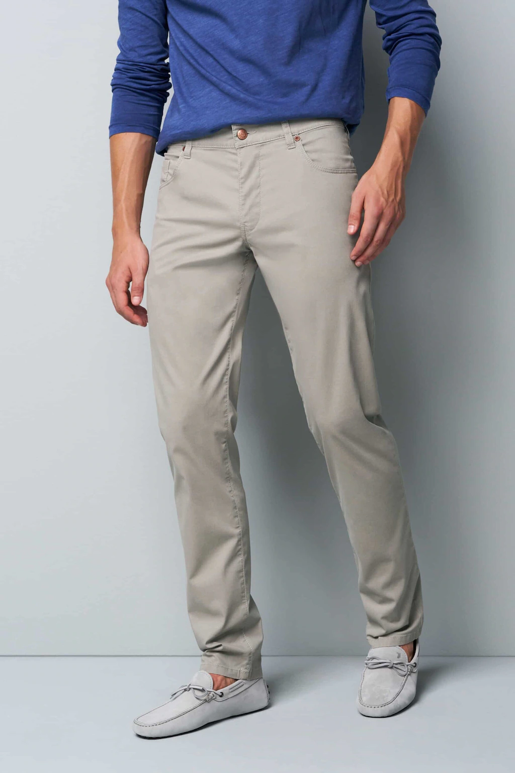 MEYER Chinos "M5 Slim", aus Bio-Baumwolle günstig online kaufen