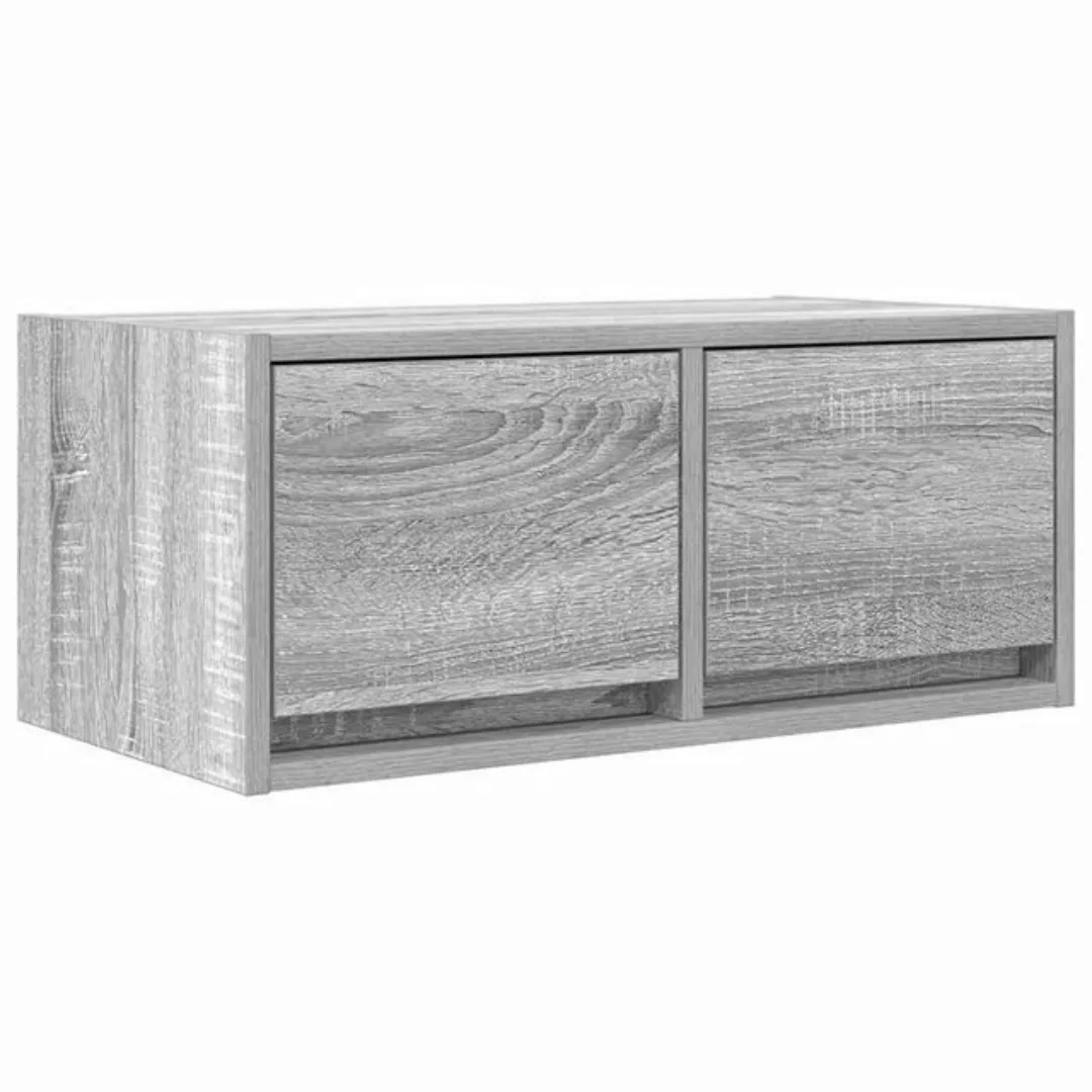 vidaXL TV-Schrank TV-Schrank Grau Sonoma 60x31x25,5 cm Holzwerkstoff (1-St) günstig online kaufen