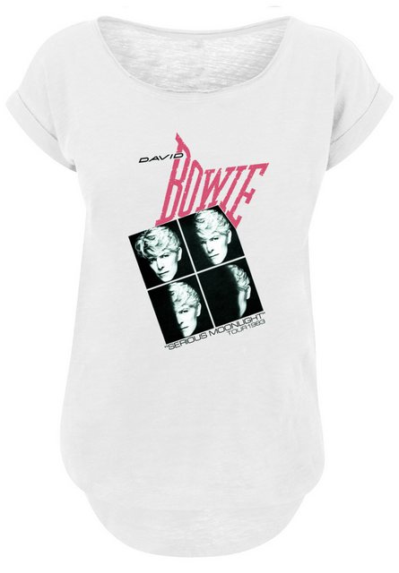 F4NT4STIC T-Shirt "David Bowie Serious Moonlight Tour 83", Print günstig online kaufen