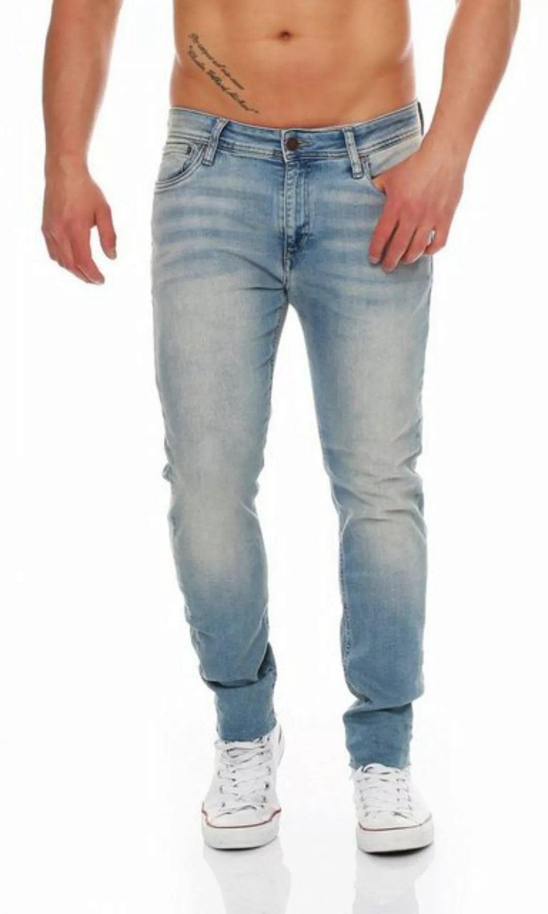 Jack & Jones Skinny-fit-Jeans Jack & Jones Ben JOS096 Skinny Fit Herren Jea günstig online kaufen