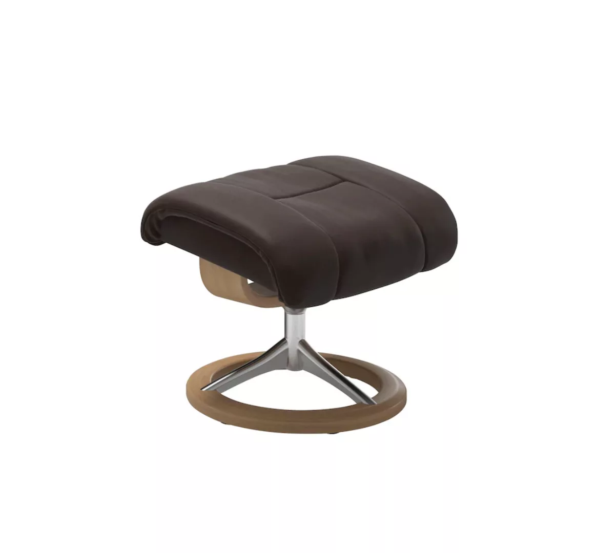 Stressless Fußhocker "Reno", mit Signature Base, Gestell Eiche günstig online kaufen