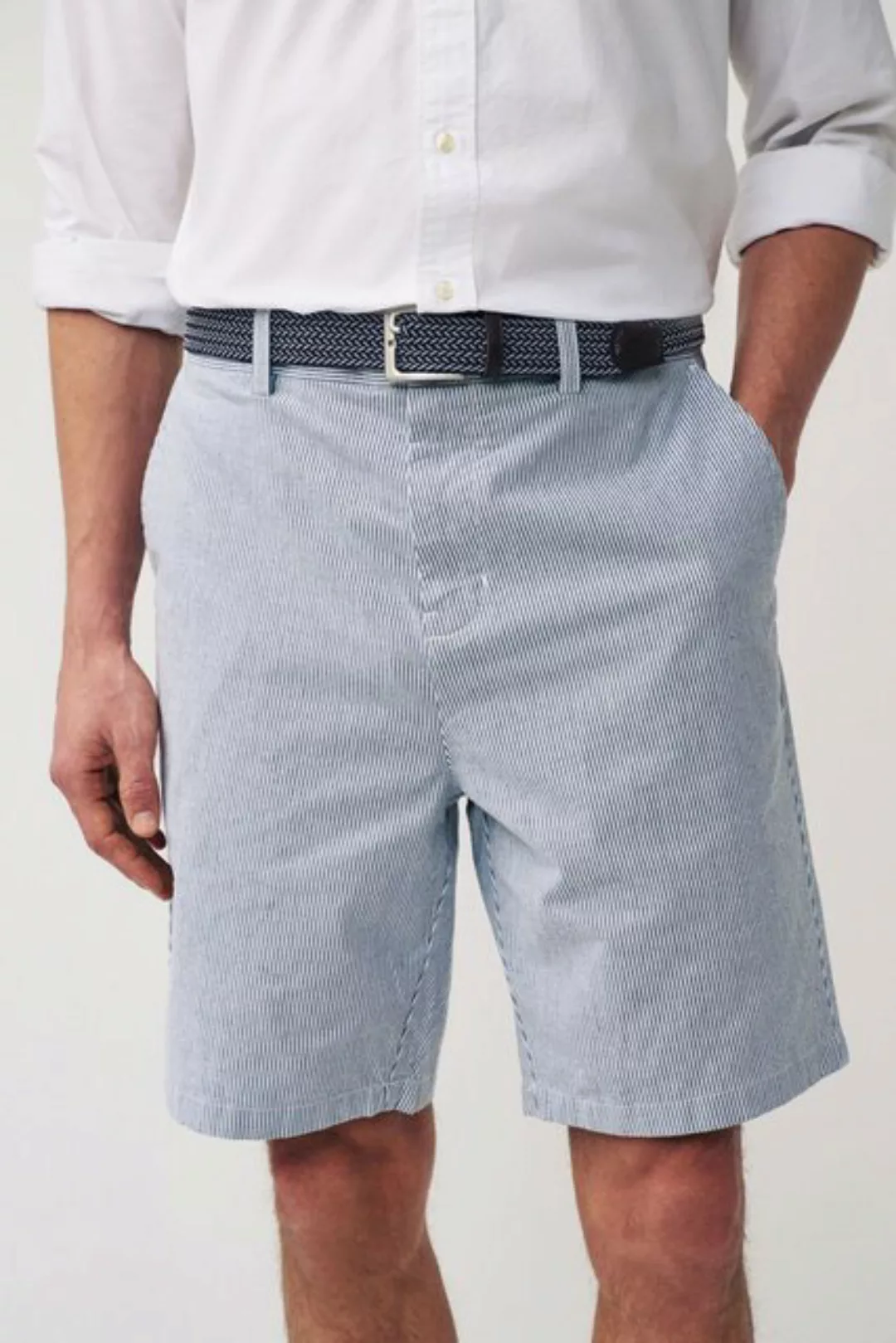 Next Shorts Oxford-Shorts mit Gürtel (2-tlg) günstig online kaufen