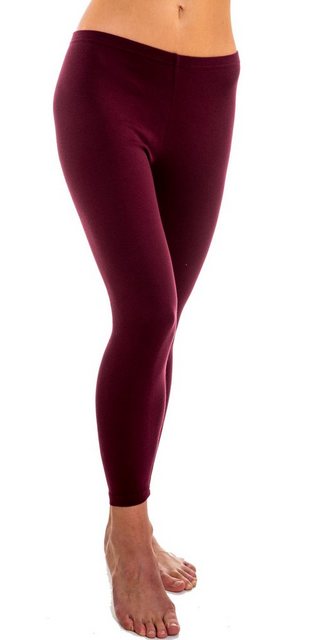 HERMKO Leggings 5720 Damen Leggings aus Baumwolle / Elastan günstig online kaufen