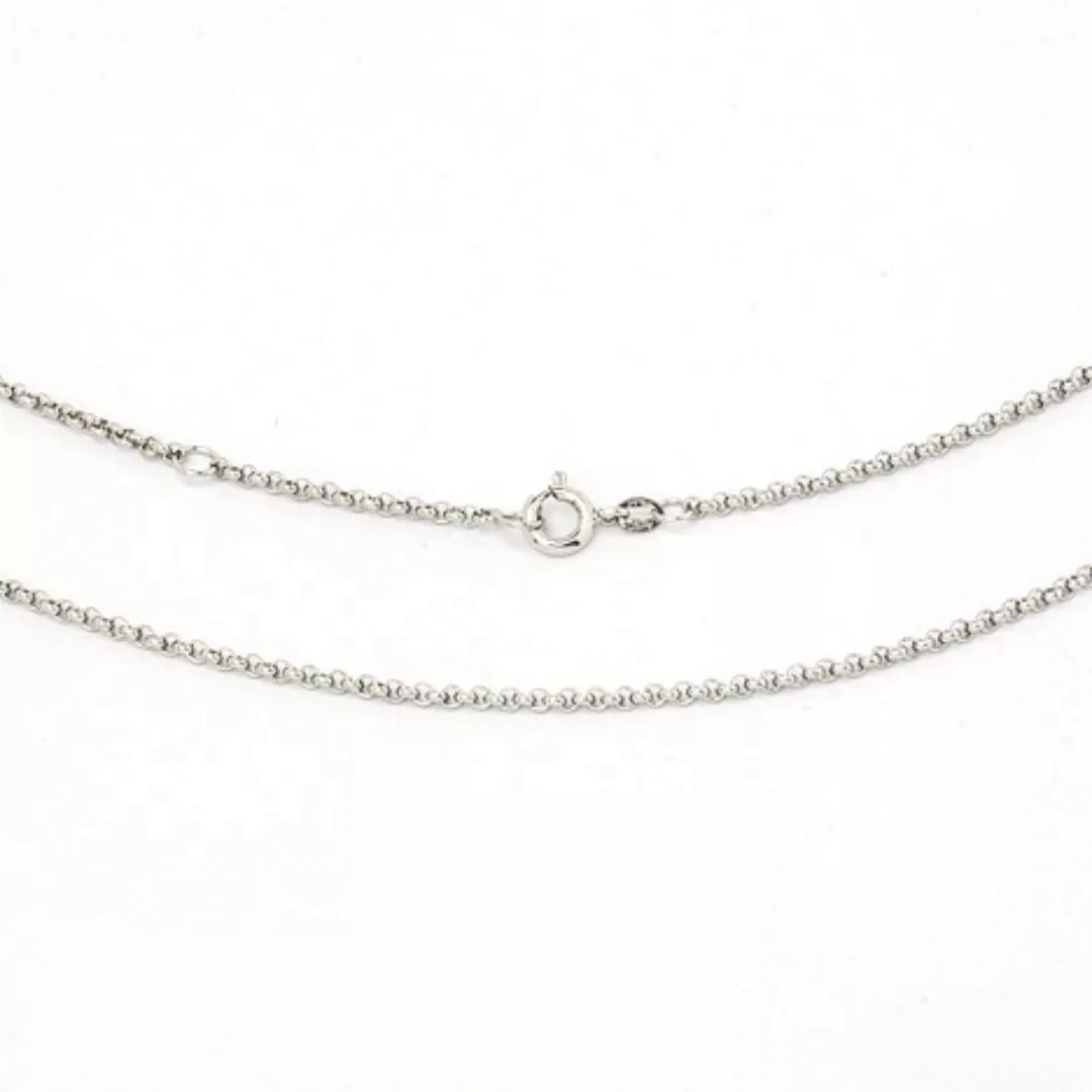 SIGO Premium Schmuck-Kette 2,0 mm, 50 cm / 45 cm, 925 Silber rhodiniert günstig online kaufen