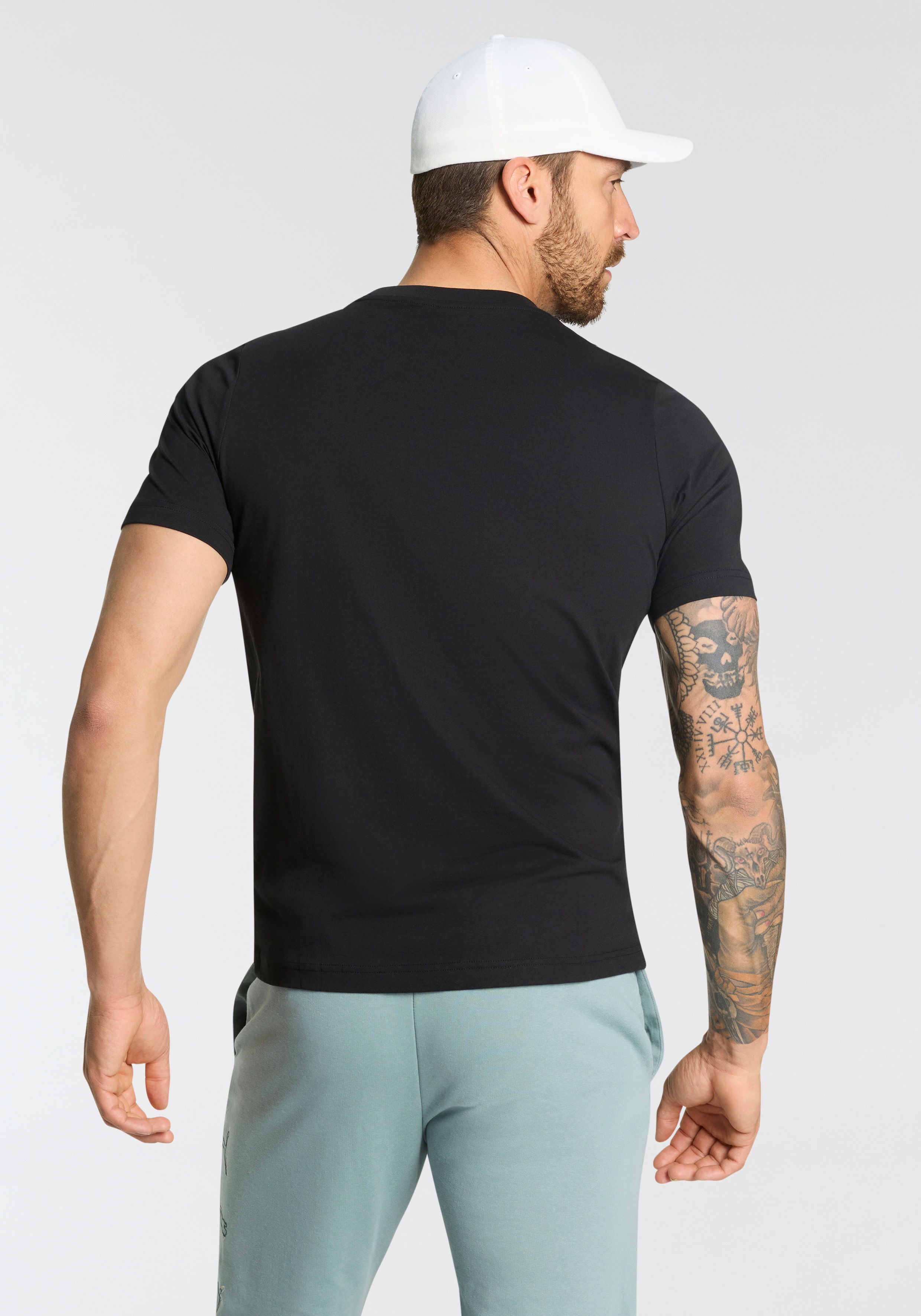 PUMA T-Shirt "ESS LOGO TEE MULTIPACK M", Doppelpack, 2 Stück günstig online kaufen