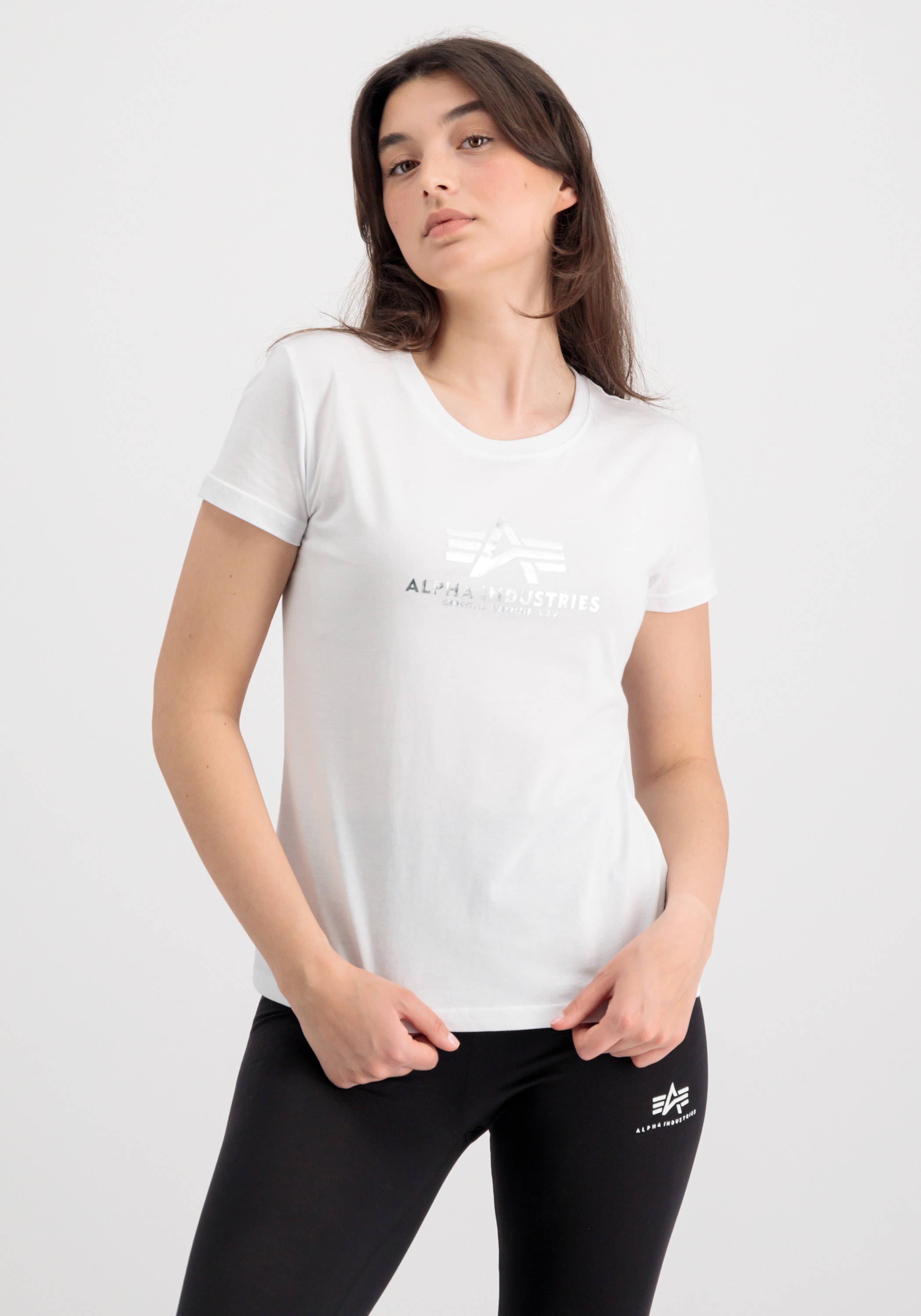 Alpha Industries T-Shirt "Alpha Industries Women - T-Shirts New Basic T Wom günstig online kaufen