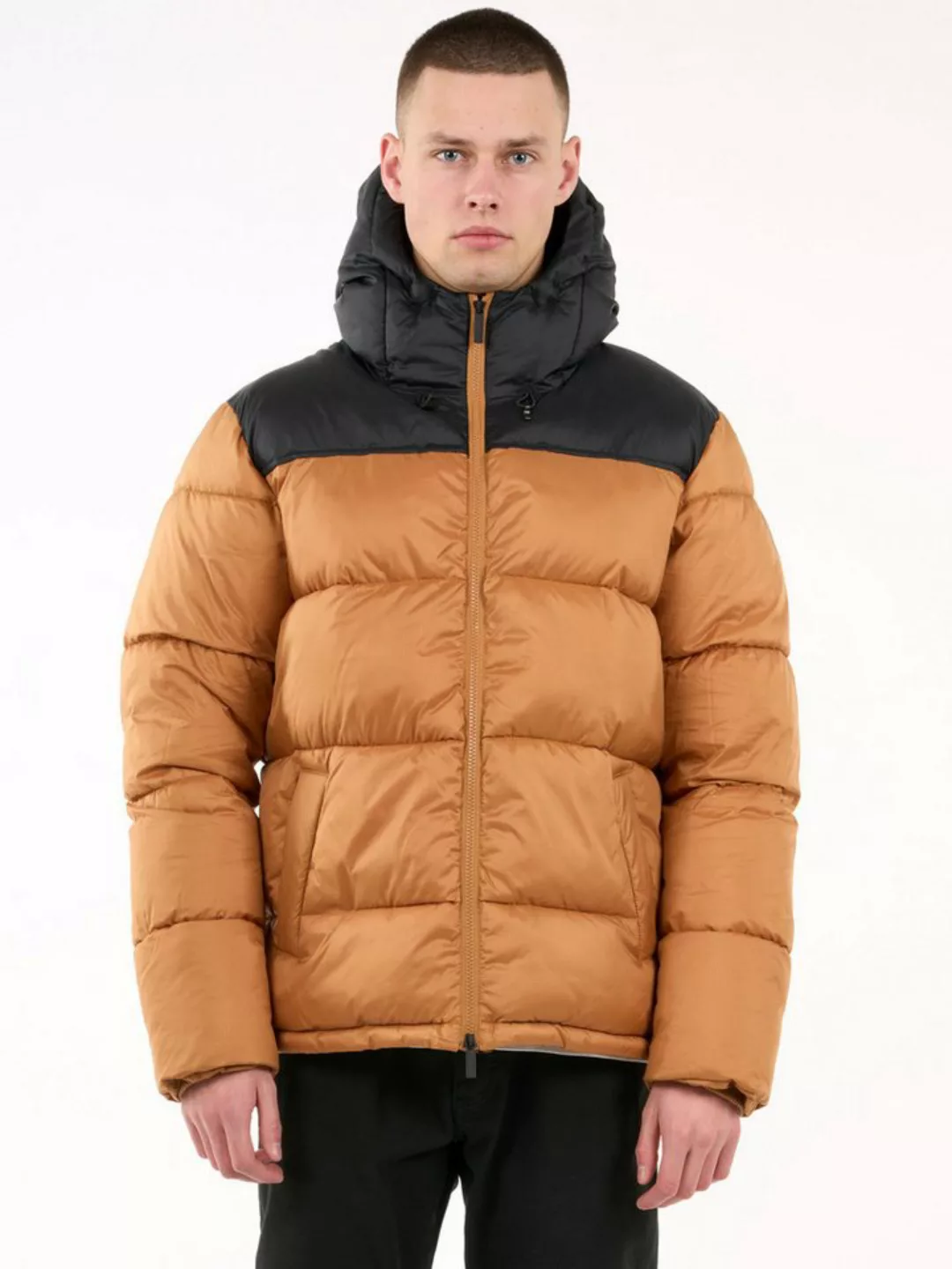 KnowledgeCotton Apparel Winterjacke REPREVE ™ puffer color blocked jacket T günstig online kaufen