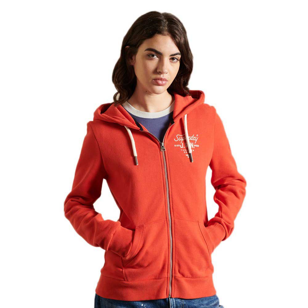 Superdry Scipt Style Workwear Kapuzenpullover M Americana Red günstig online kaufen