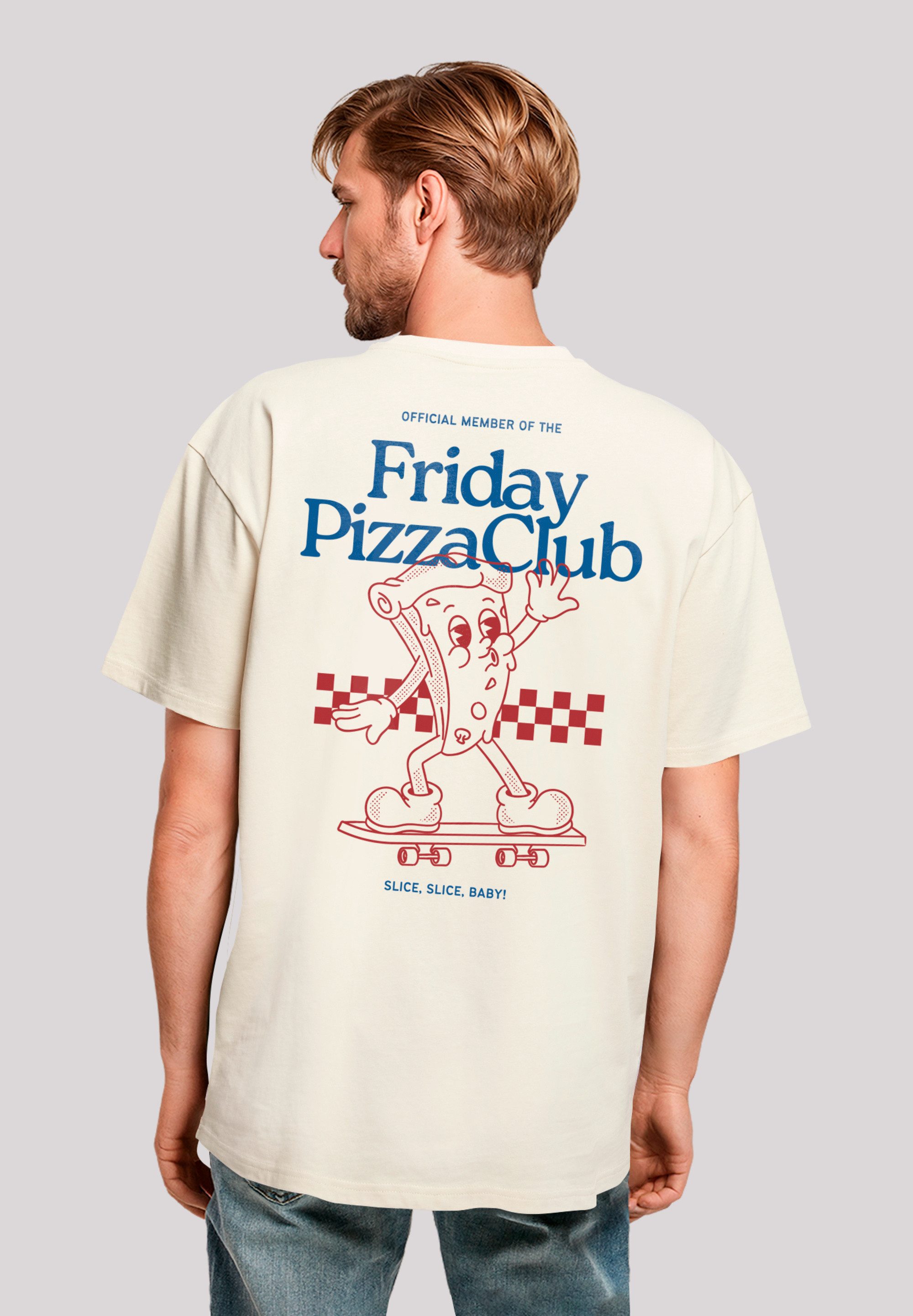 F4NT4STIC T-Shirt "Friday Pizza Club", Premium Qualität günstig online kaufen