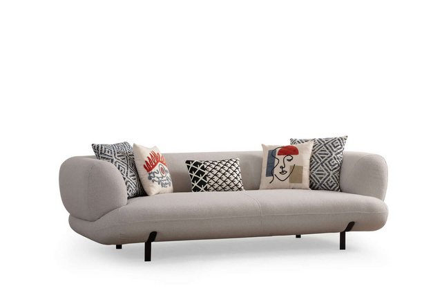 Nobelaa Sofa Sitzgruppe/Sofa Set - Wohnzimmergarnitur "Safflower" 3+3+1+1 günstig online kaufen