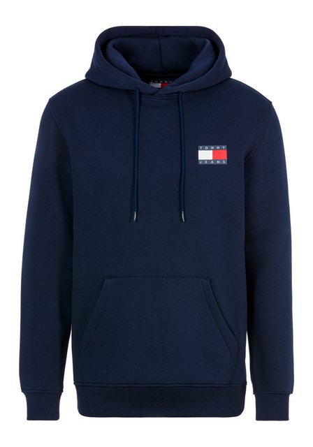 Tommy Jeans Sweatshirt TJM REG ESSENTIAL FLAG HOOD EXT mit bedruckten Marke günstig online kaufen