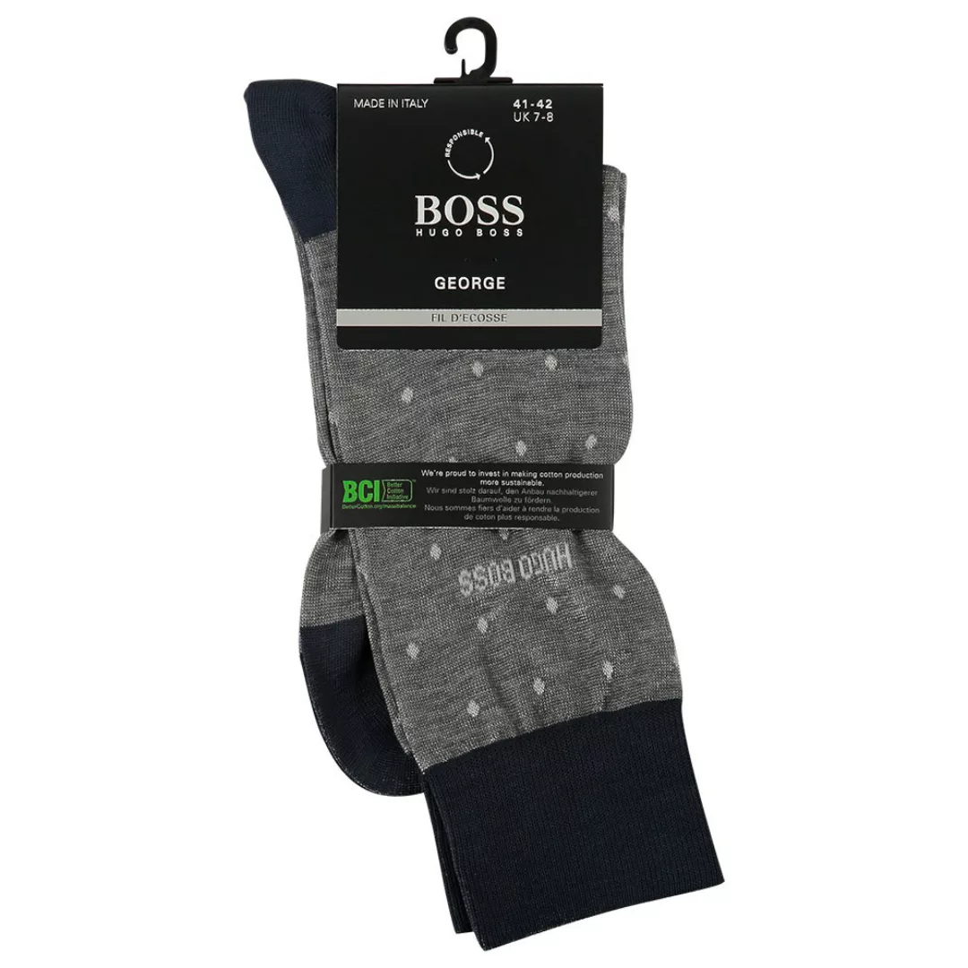Boss George Rs Dot Socken EU 41-42 Open Blue günstig online kaufen