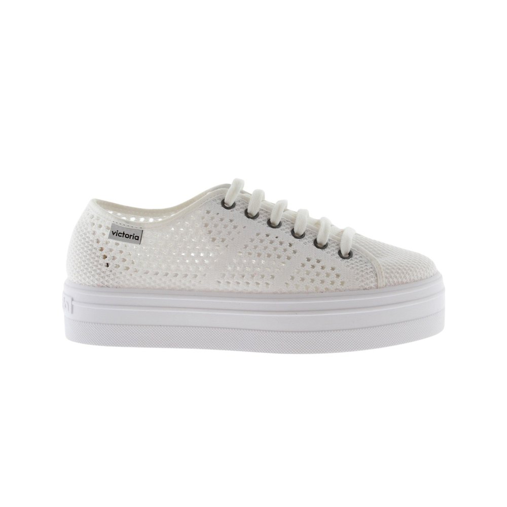 Victoria Barcelona Sneakers In Plattenform EU 37 White günstig online kaufen