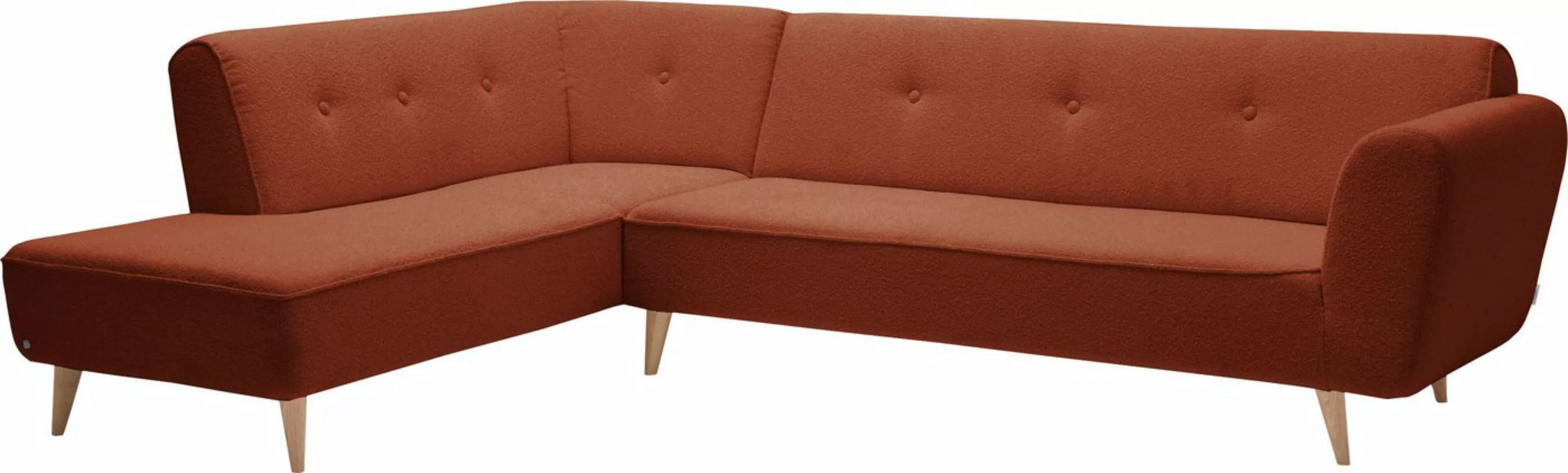 TOM TAILOR HOME Ecksofa "New Wave Chic", Breite 261 cm, Tiefe 181 cm günstig online kaufen