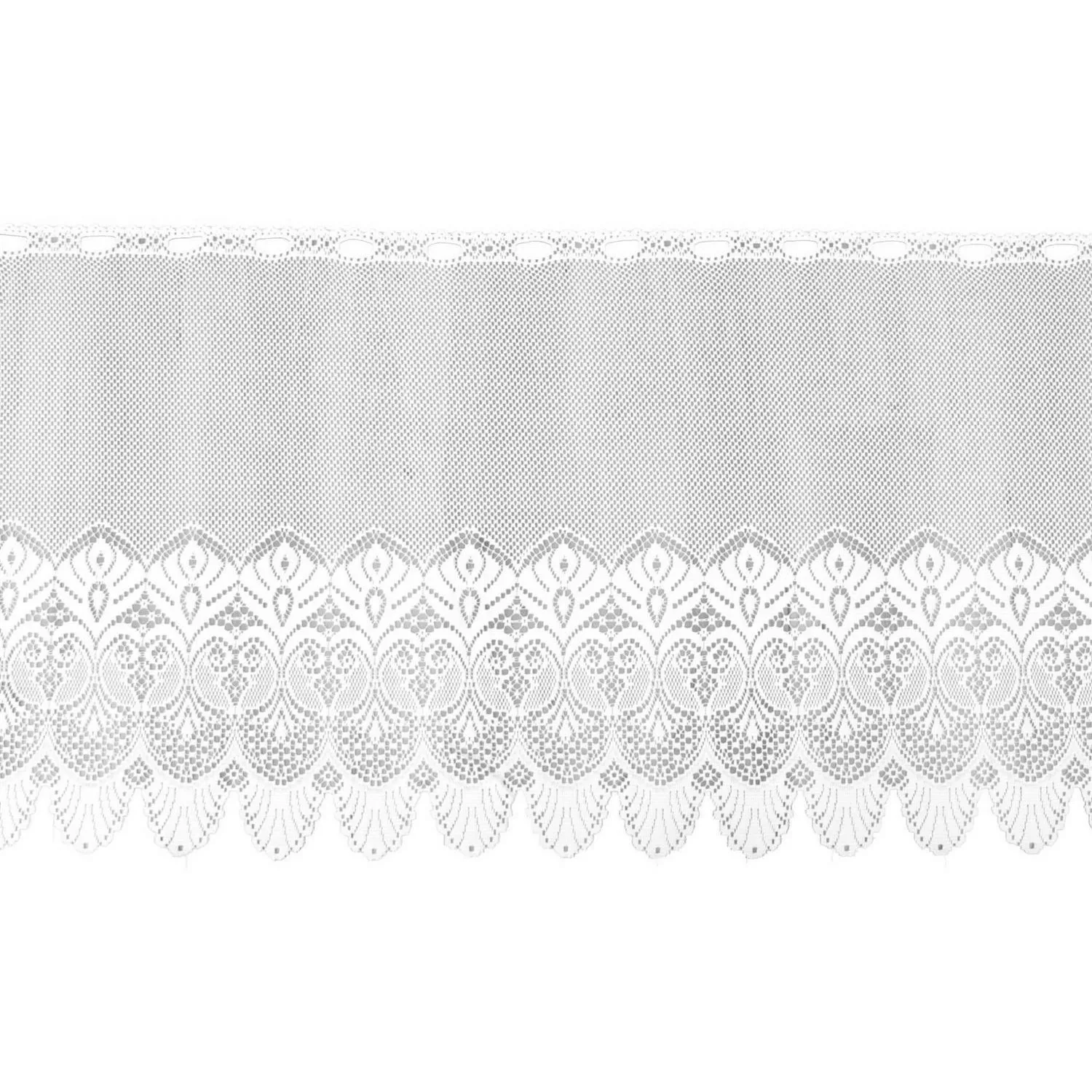 Arsvita Bistrogardine mit Stangendurchzug Jacquard 160 cm x 45 cm Clara günstig online kaufen