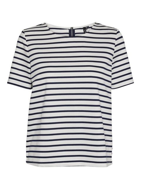 Vero Moda T-Shirt VMABBY SS ZIP TOP JRS NOOS günstig online kaufen