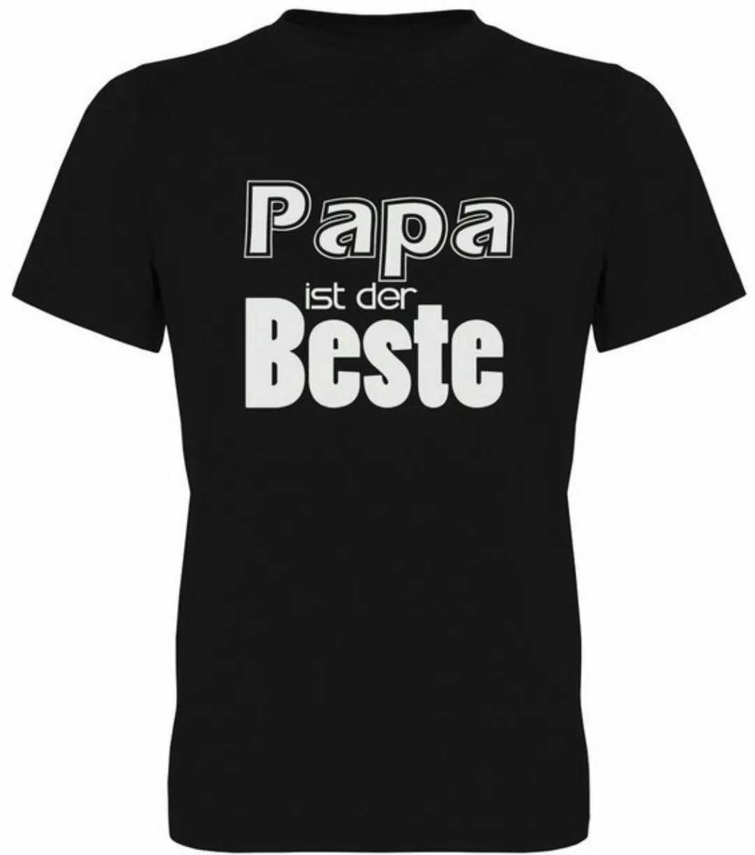 G-graphics T-Shirt Papa ist der Beste Herren T-Shirt, mit Frontprint, zum V günstig online kaufen