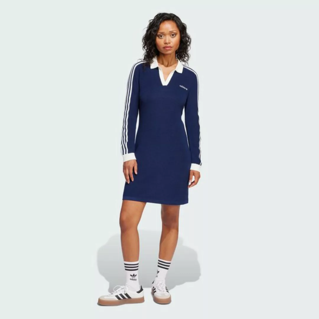 adidas Originals Maxikleid KNITTED POLOKLEID günstig online kaufen