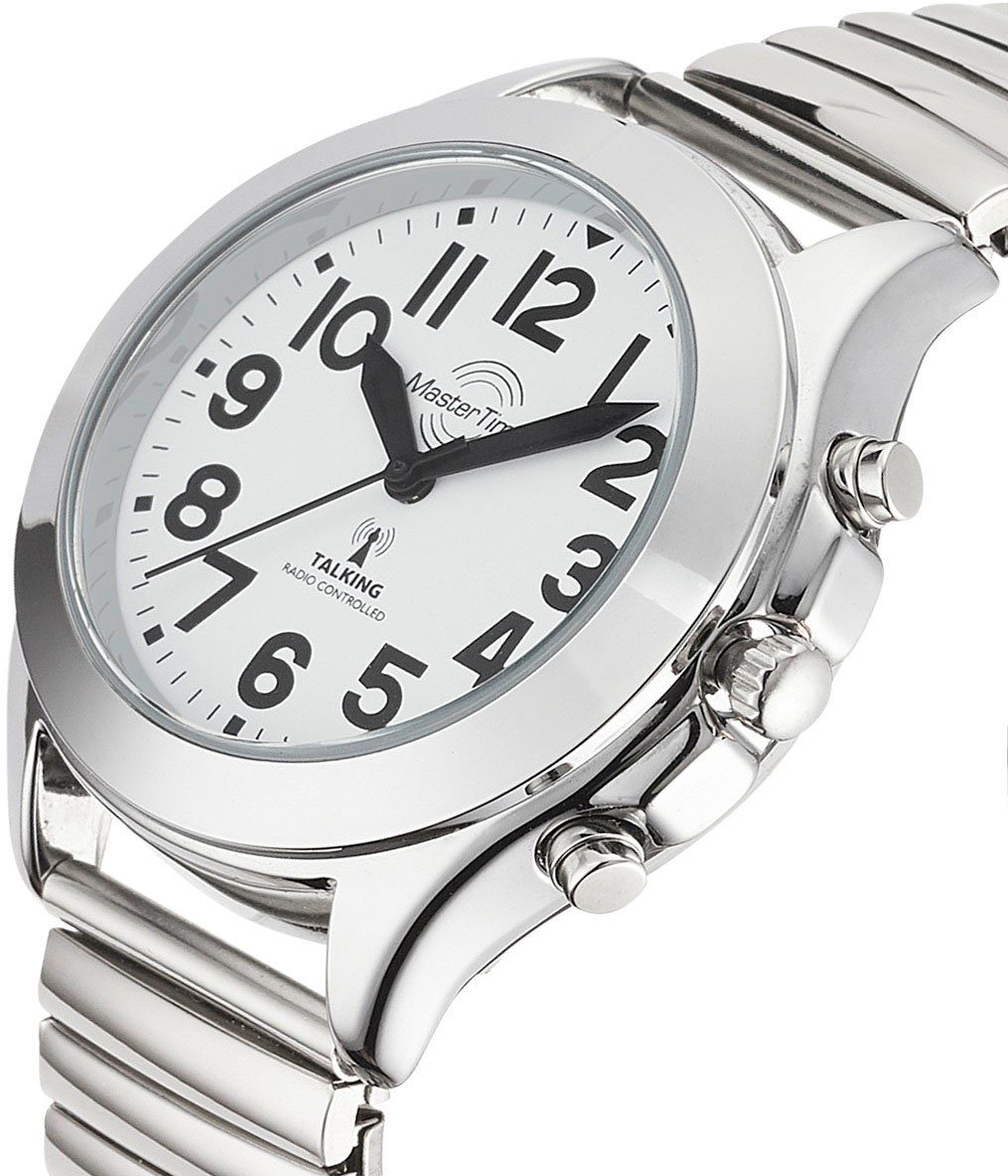 MASTER TIME Funkuhr Sprechende Funkuhr MTLA-10706-60M, günstig online kaufen