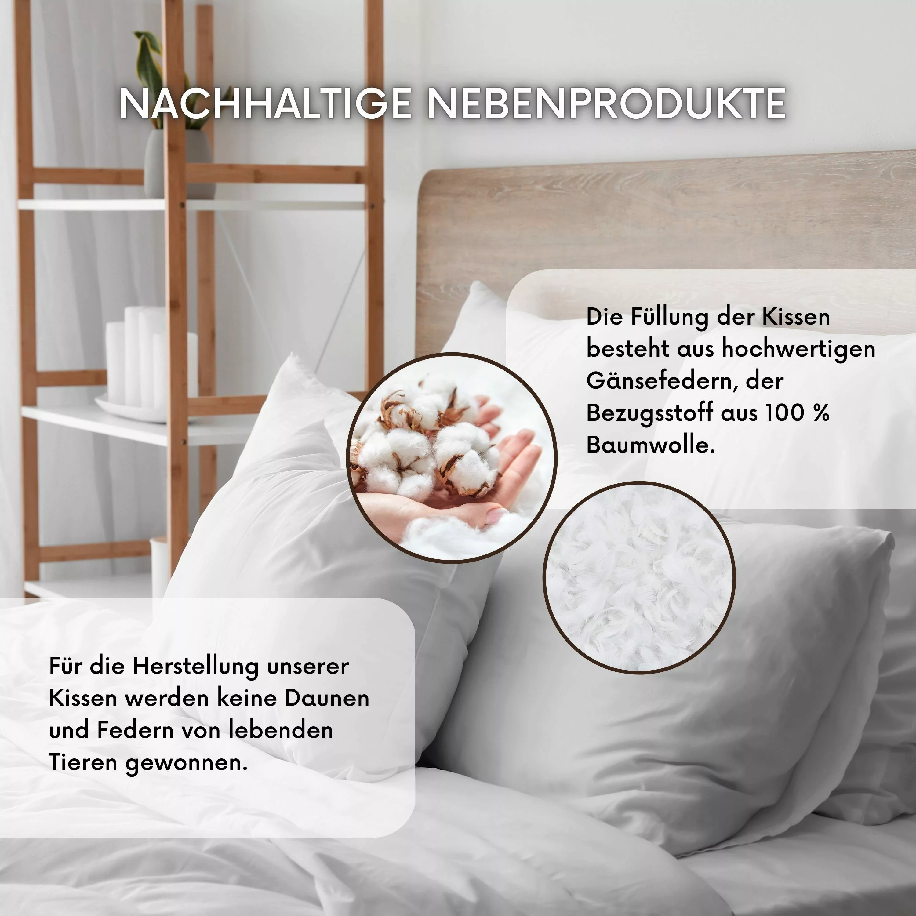 MSS e.K. Federkissen Federkissen 4er-Set, Füllung: günstig online kaufen