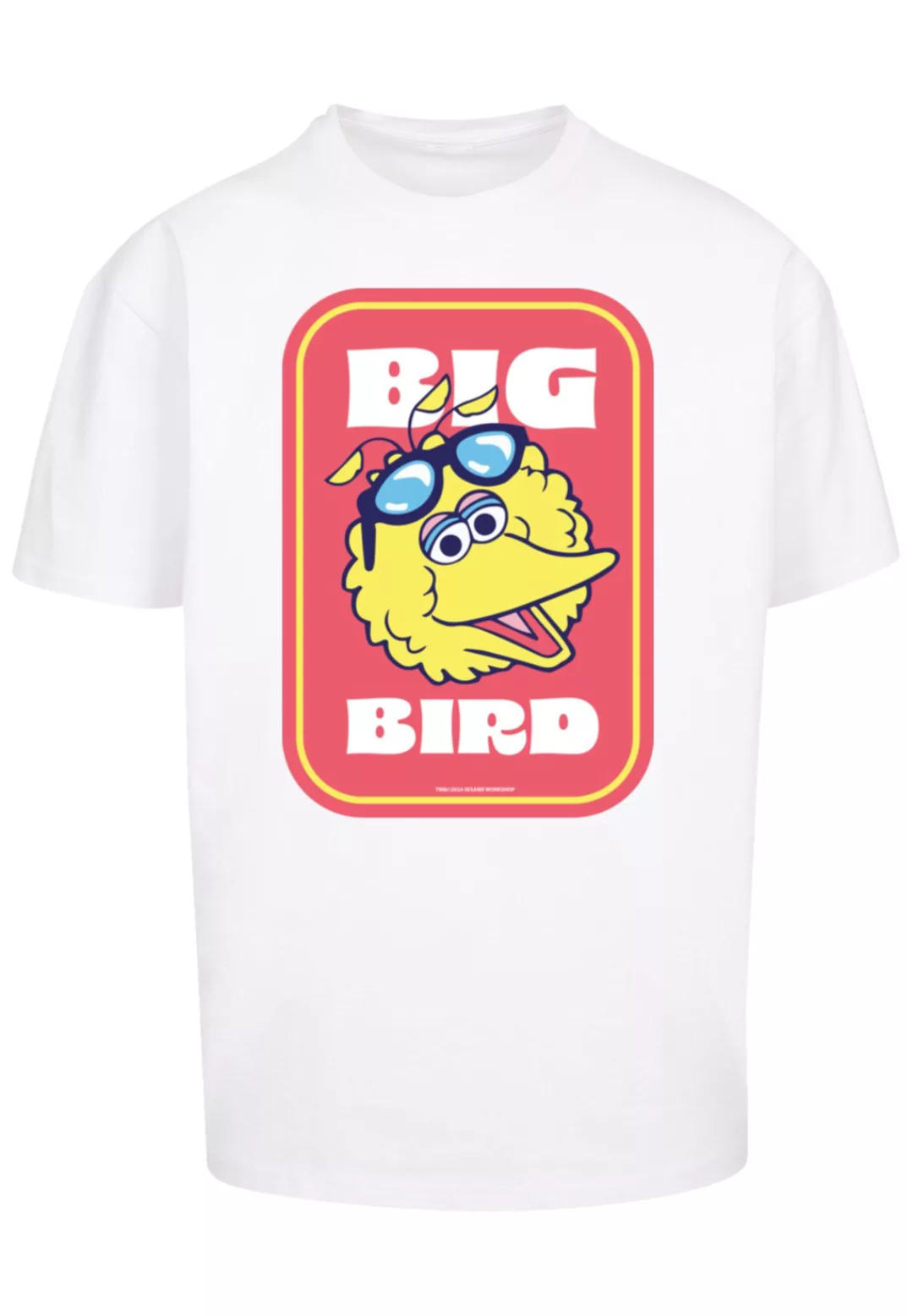 F4NT4STIC T-Shirt "Sesamstraße Bilbo Big Bird Sticker", Premium Qualität, W günstig online kaufen