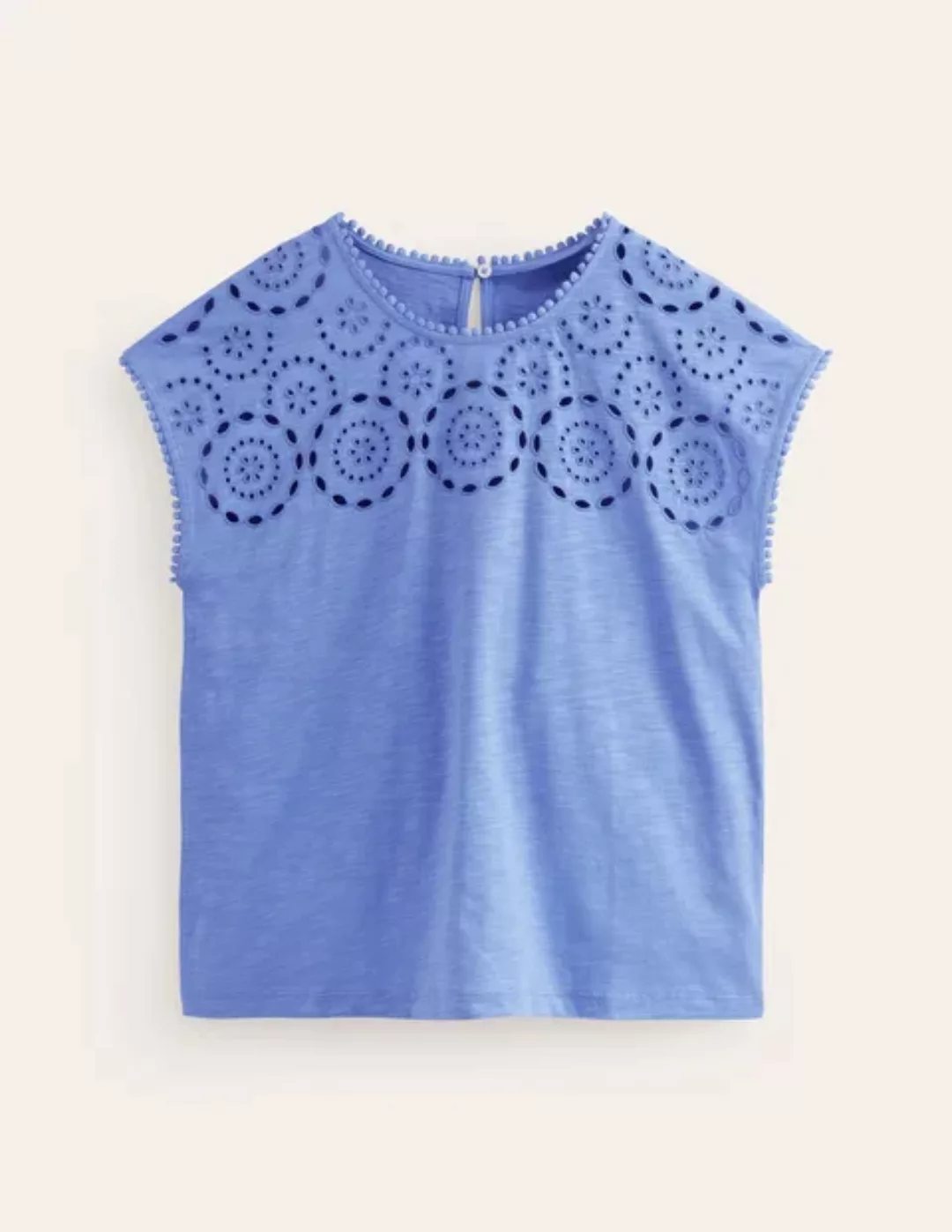 Sasha T-Shirt mit Stickerei Damen Boden, Ebbe und Flut günstig online kaufen