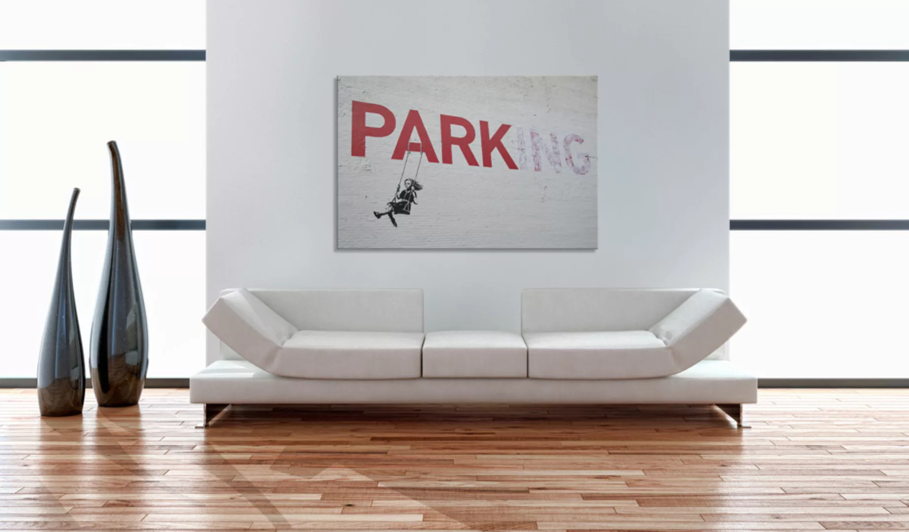 Wandbild - Parking (banksy) günstig online kaufen