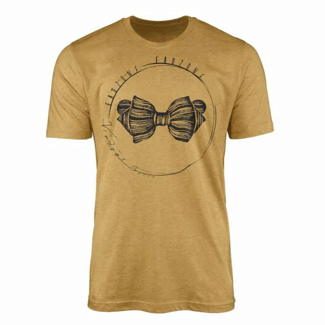 Sinus Art T-Shirt Vintage Herren T-Shirt Fliege günstig online kaufen