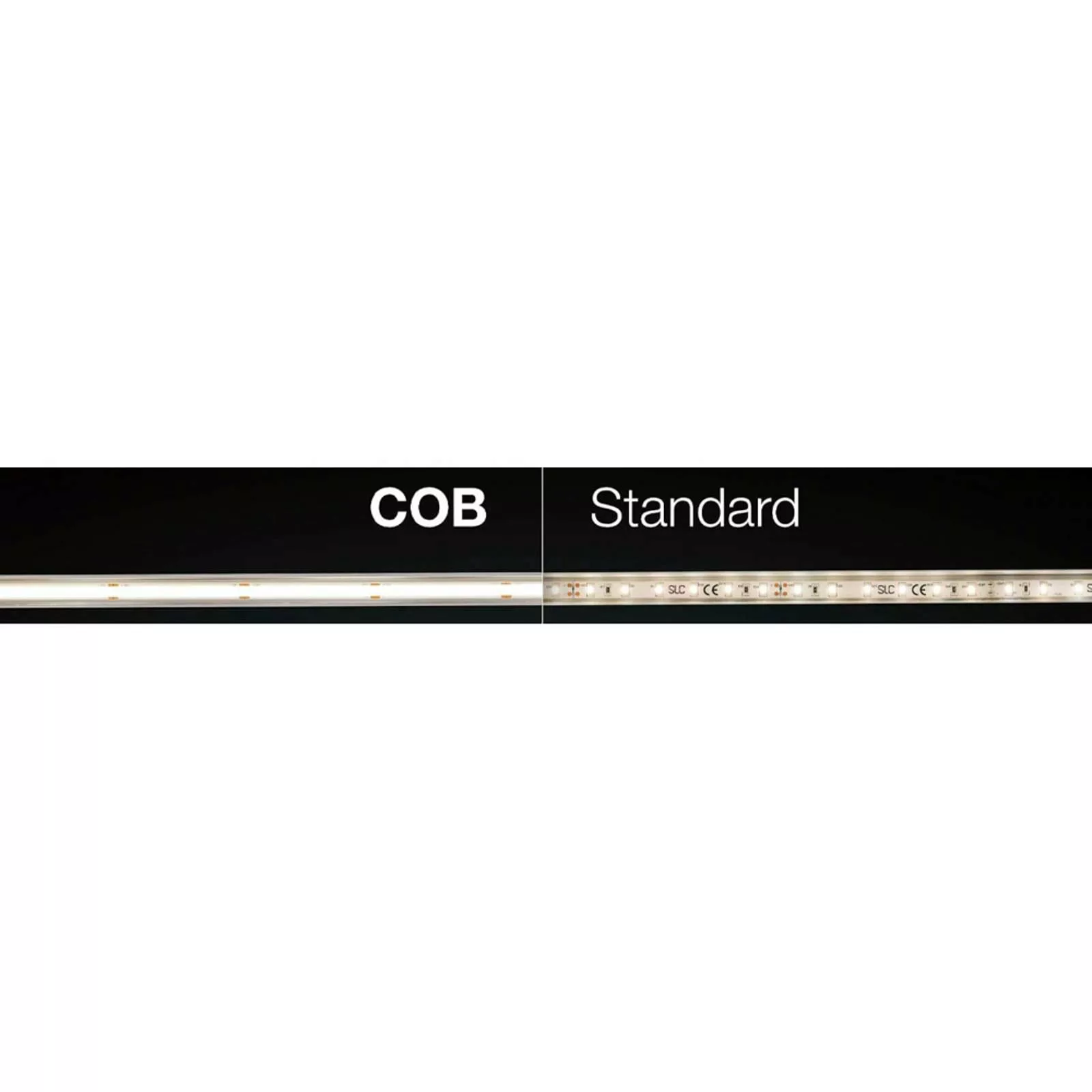 SLC LED-Strip 5m mit COB-LEDs IP54 CRI 90 3.000K günstig online kaufen