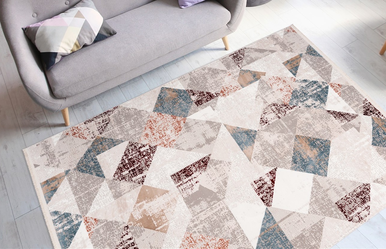 me gusta Teppich »Akropolis 225«, rechteckig, 12 mm Höhe, flacher Teppich m günstig online kaufen