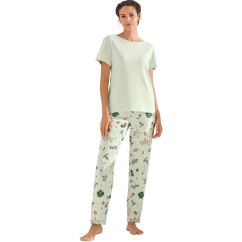 Lisca  Pyjamas/ Nachthemden Pyjama Hose T-Shirt POMPEYA günstig online kaufen