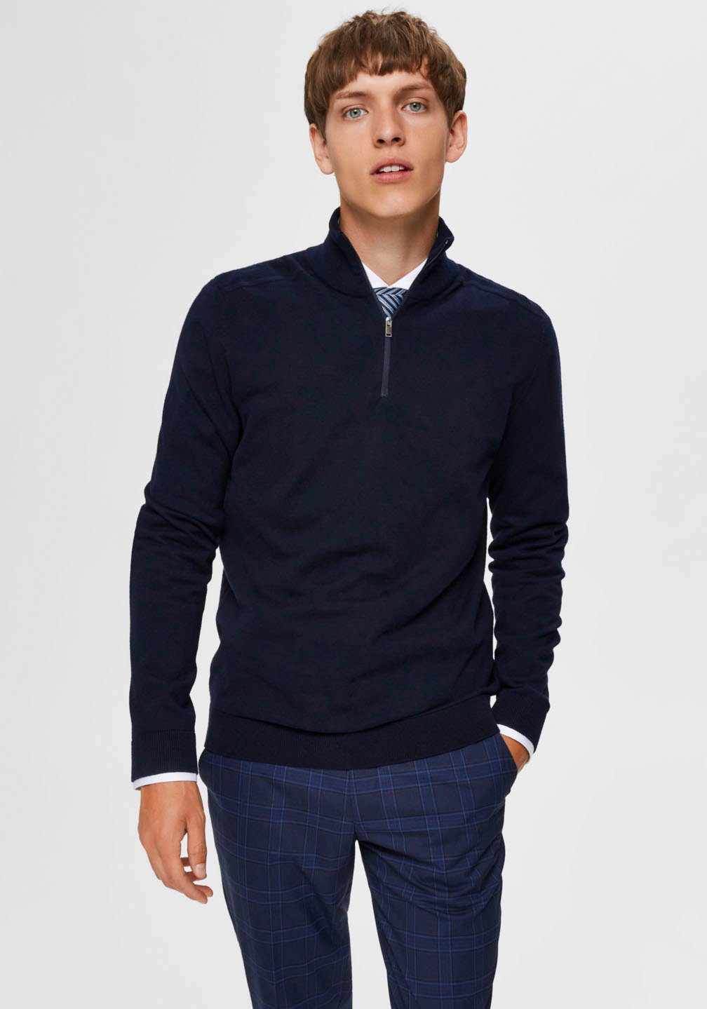 SELECTED HOMME Troyer SLHBERG HALF ZIP günstig online kaufen