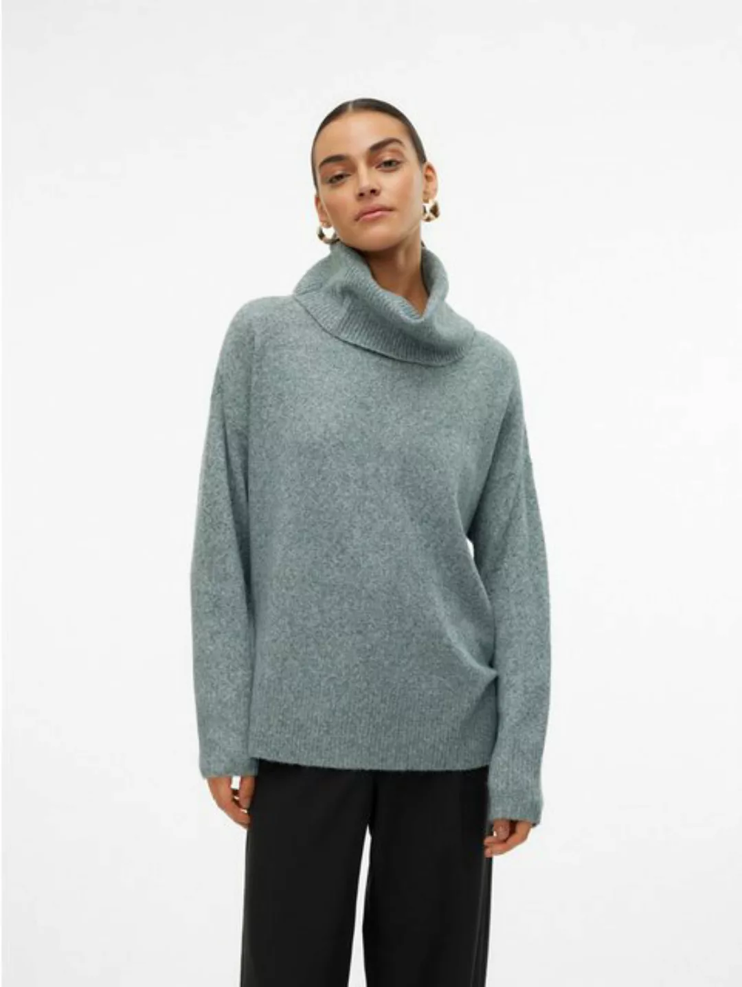 Vero Moda Rollkragenpullover VMDOFFY LS COWLNECK BLOUSE GA NOOS günstig online kaufen