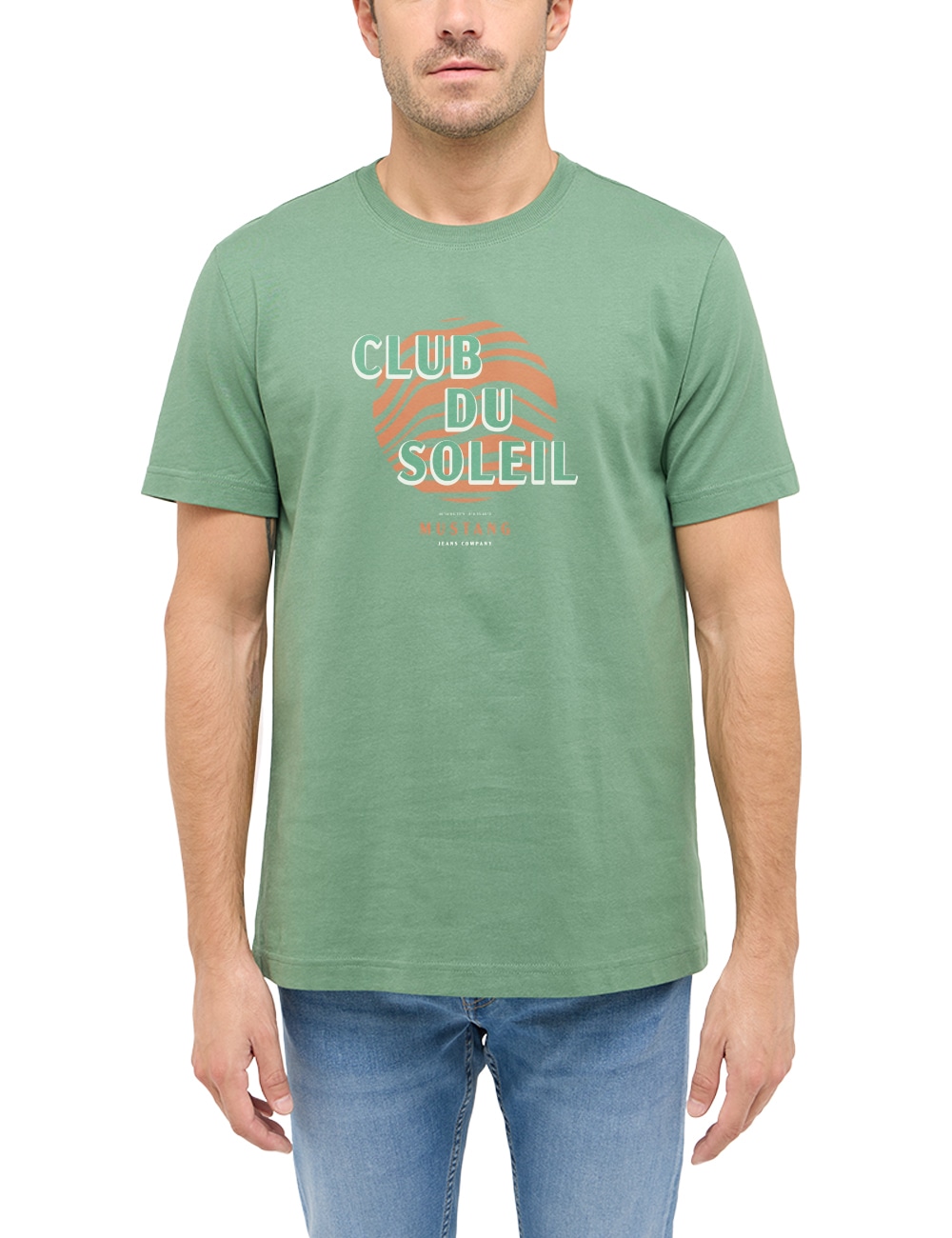 MUSTANG Kurzarmshirt "Herren Style Austin" günstig online kaufen