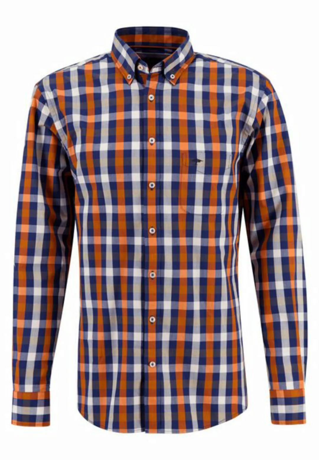 FYNCH-HATTON Langarmhemd mit Brusttasche günstig online kaufen