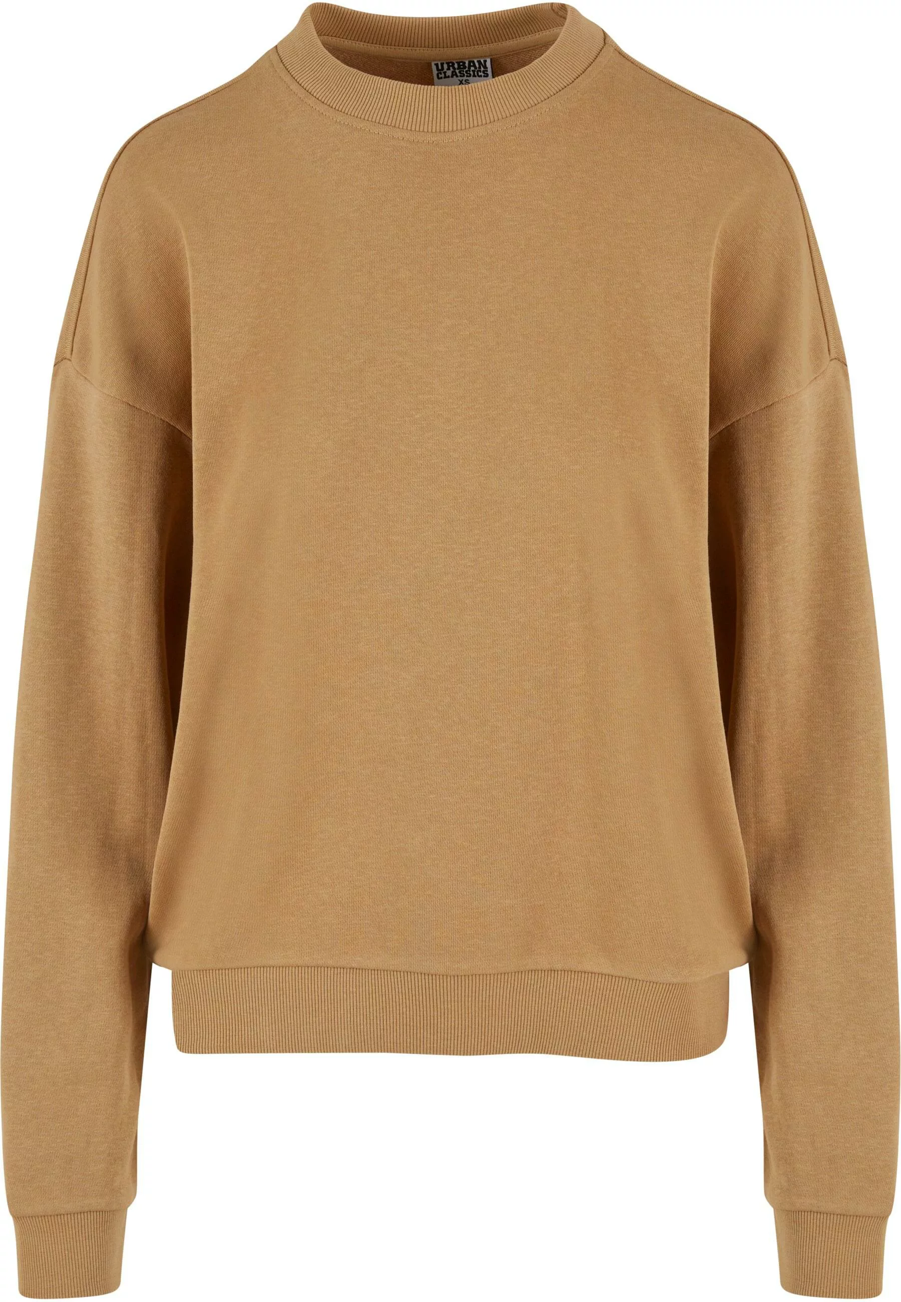 URBAN CLASSICS Sweater "Urban Classics Damen Ladies Oversized Light Terry C günstig online kaufen