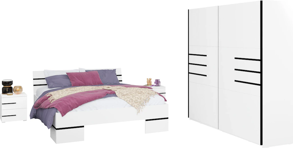 Helvetia Schlafzimmer-Set "Violla", aus FSC-zertifiziertem Holzwerkstoff günstig online kaufen