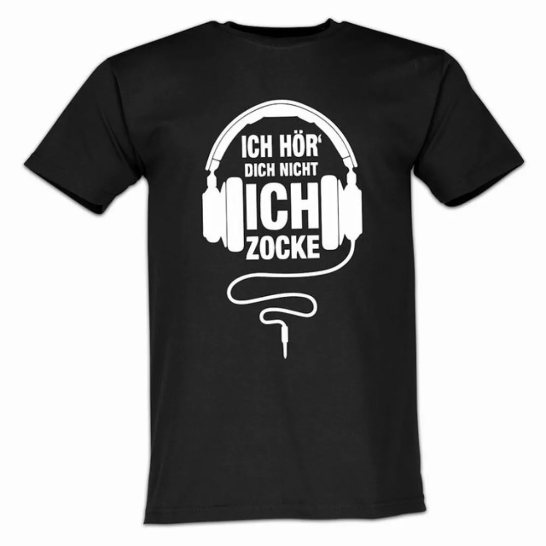 Lustige & Witzige T-Shirts T-Shirt T-Shirt Ich Zocke Gamer Games Fun Shirt günstig online kaufen