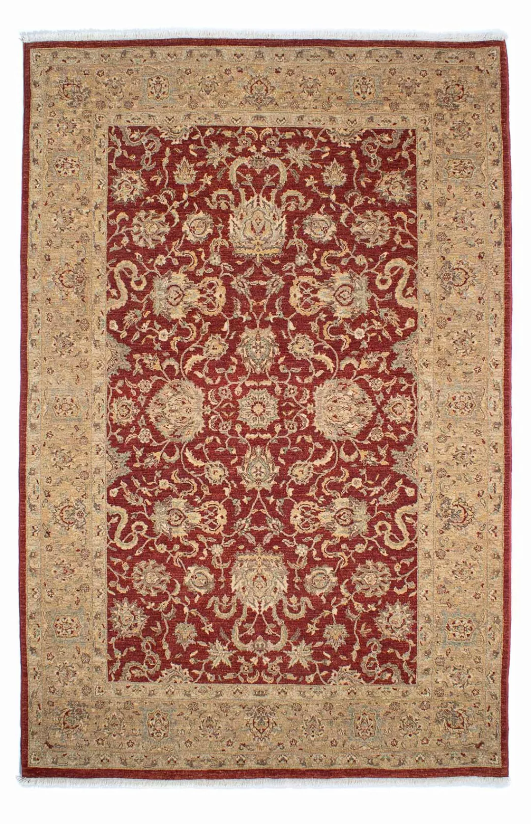 morgenland Orientteppich »Ziegler - 269 x 177 cm - dunkelrot«, rechteckig günstig online kaufen