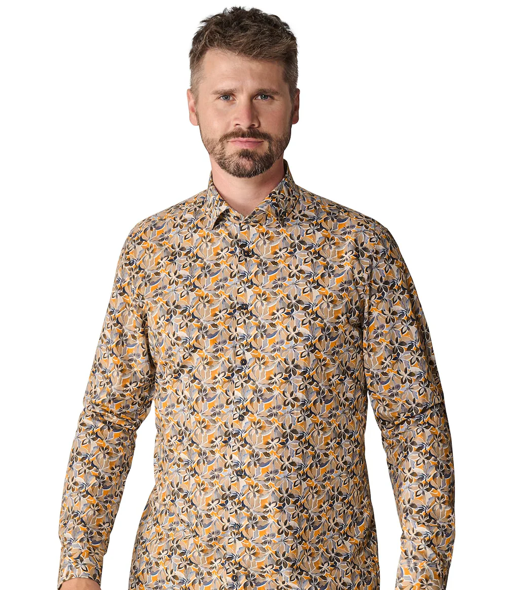VENTI Businesshemd "VENTI Businesshemd extra langer Arm 72cm Print" günstig online kaufen