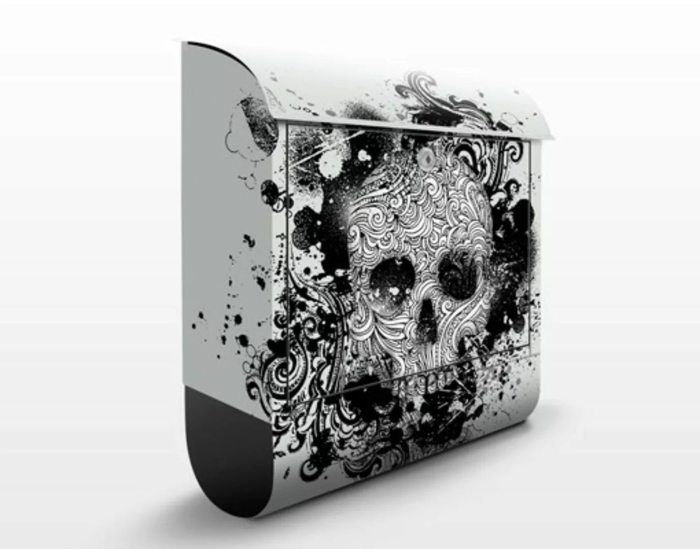 Briefkasten Kunstdruck Skull günstig online kaufen