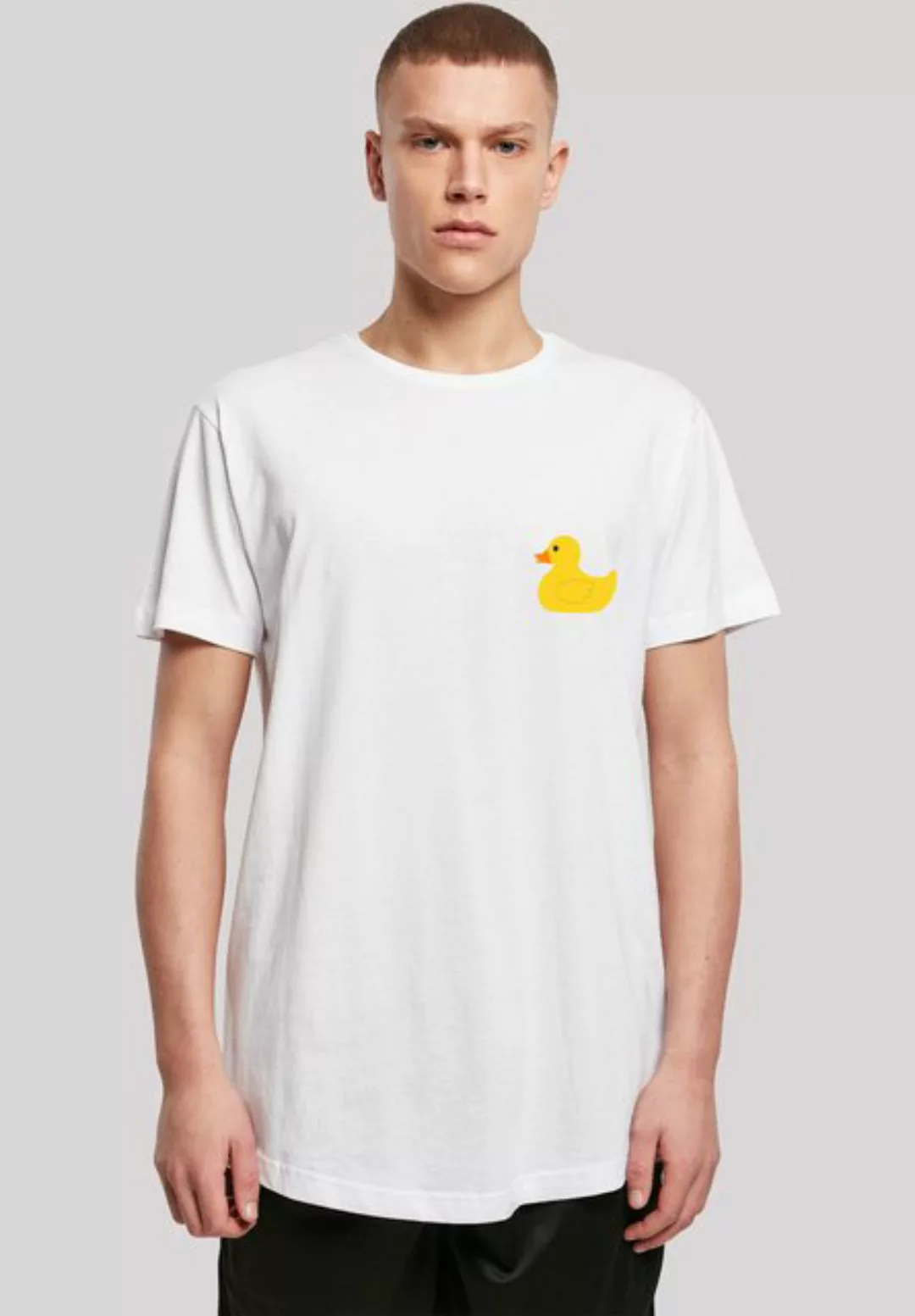 F4NT4STIC T-Shirt Yellow Rubber Duck LONG Print günstig online kaufen