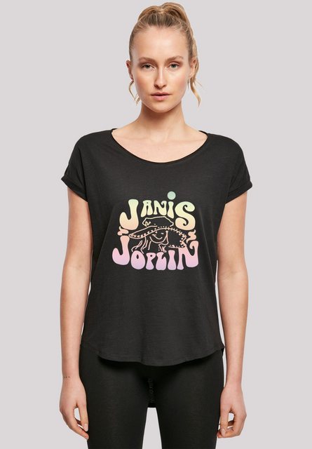 F4NT4STIC T-Shirt Janis Joplin Pastel Logo Print günstig online kaufen
