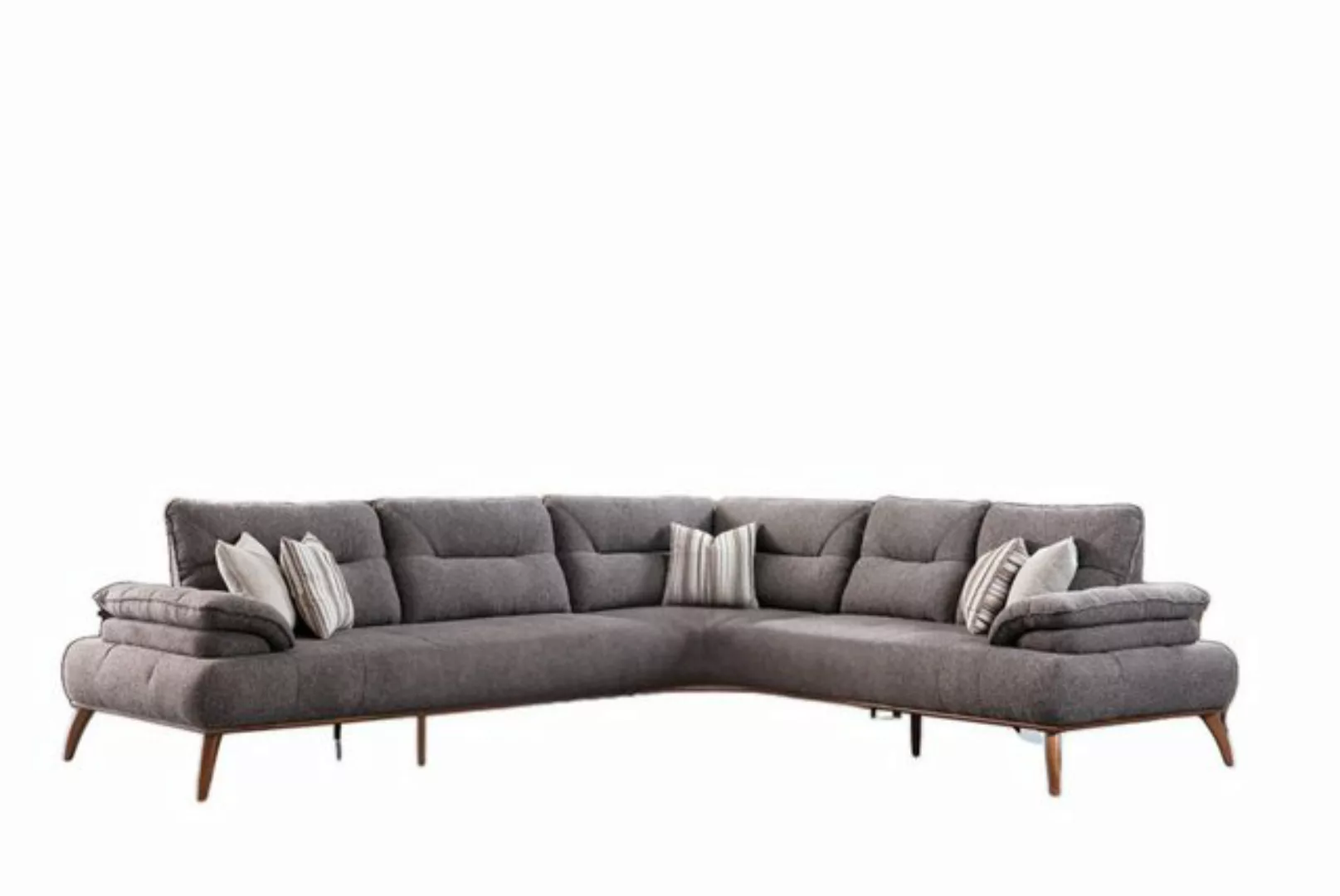 Villa Möbel Ecksofa Graphite, Set, mit Relax-/Bettfunktion durch verstellba günstig online kaufen