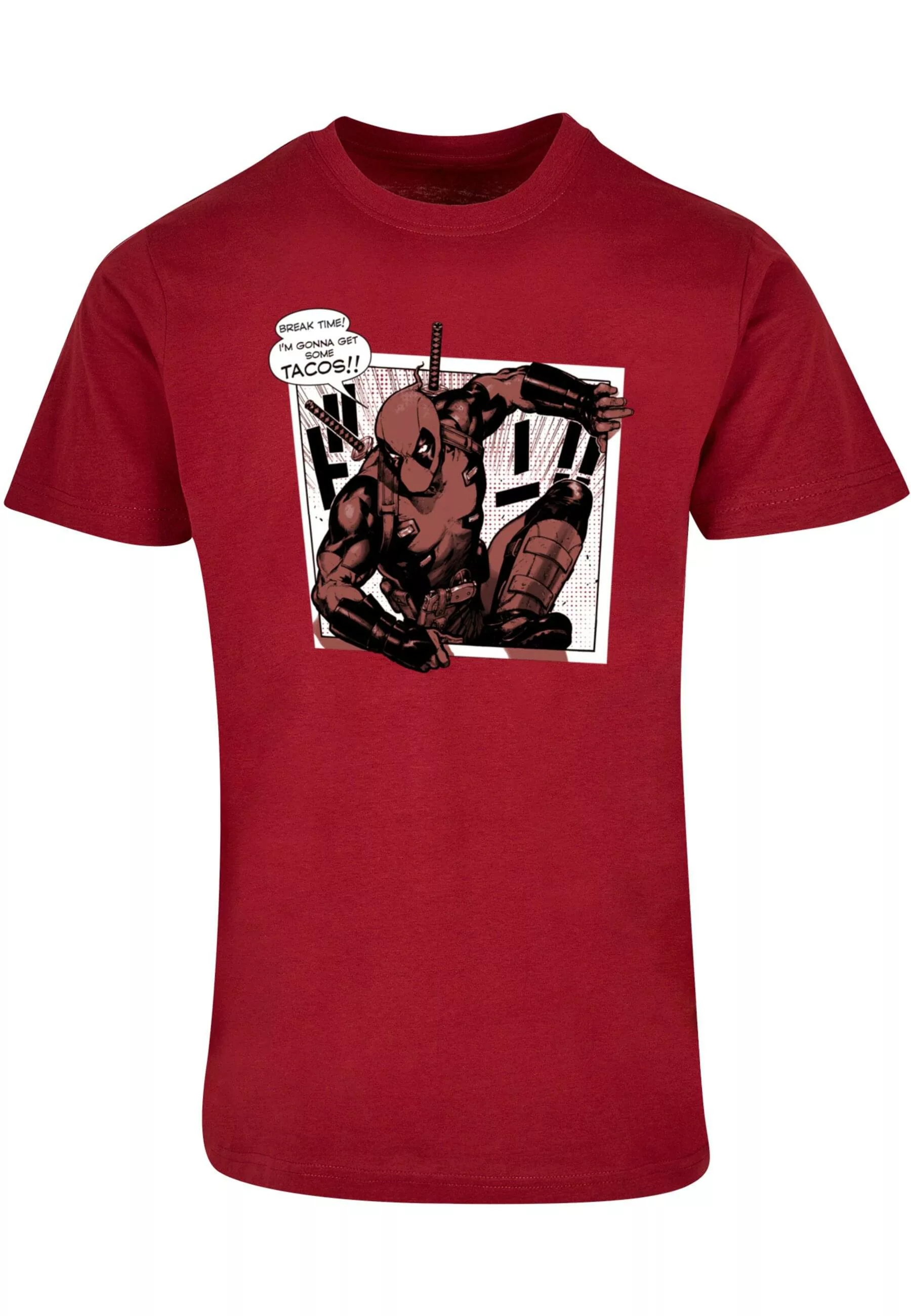 ABSOLUTE CULT T-Shirt "ABSOLUTE CULT Herren Deadpool - Tacos Breaktime T-Sh günstig online kaufen